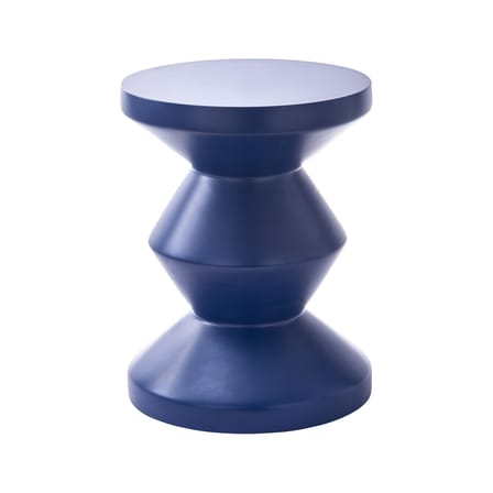 Tabouret Zig Zag OUTDOOR bleu - Pols Potten