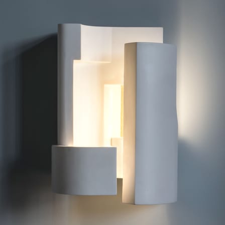 Applique Soul Story 5 / LED - Plâtre & feuille d'or - DCW éditions