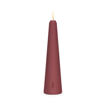 Bougeoir Spire métal rouge Large / H 30 cm - Fatboy