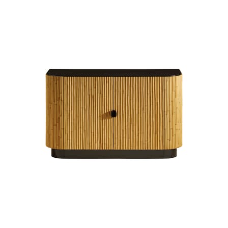 Buffet Riviera fibre nero / L 120 x H 75 cm - Maison Sarah Lavoine