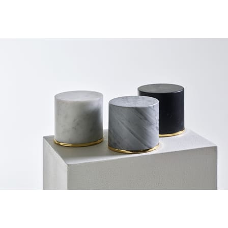 Cale-porte  marbre blanc / Marbre - H 10 cm - Opinion Ciatti