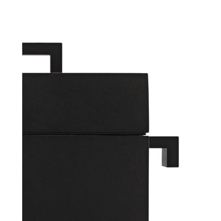 Cocotte La cubica métal noir / Induction - 240 cl / Alessi 100 Values Collection - Alessi