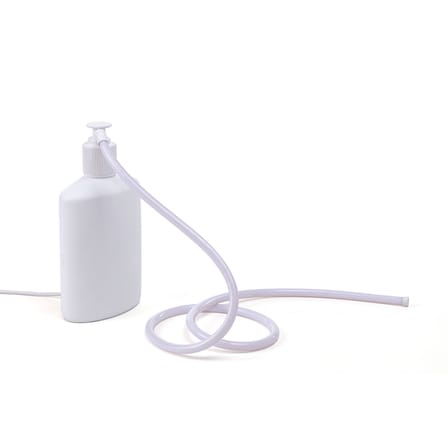 Lampada da tavolo Daily Glow - Savon LED materiale plastico bianco / Resina - 16 x 10 x H 29,5 cm - Seletti