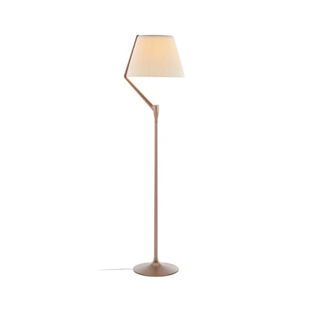 Lampadaire Angelo Stone LED  / H 173 cm - Tissu plisssé - Kartell