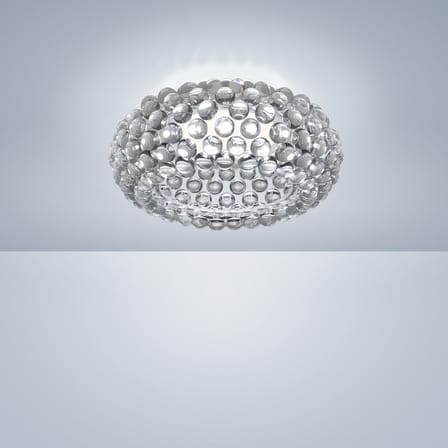 Plafonnier Caboche Plus plastique transparent / LED - Version dimmable / Ø 50 cm - Patricia Urquiola, 2005 - Foscarini