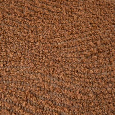 Sitzkissen Orb textil braun / Ø 92 cm – Schlingenpol - Ethnicraft