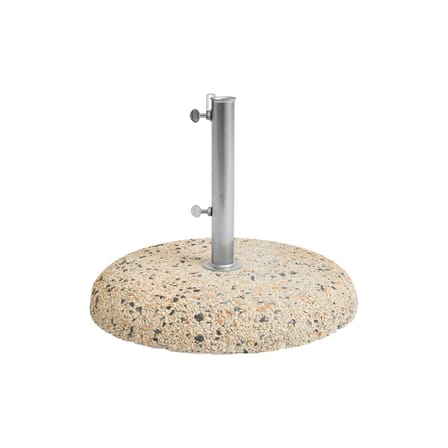 Sonnenschirmfuß Terrazza stein beige / Betongrau – Ø 54 cm - Hay