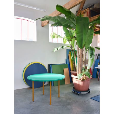 Table ronde Two-Colour / Ø 120 cm - MDF Valchromat® - Hay