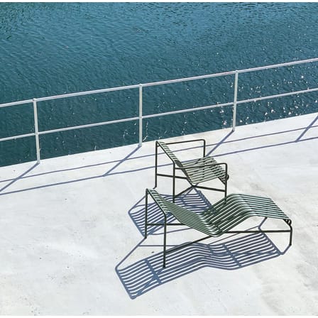 Transat fixe Palissade métal vert / Bouroullec, 2016 - Hay