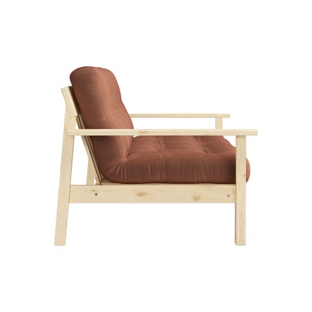 Schlafcouch Unwind holz braun / L 218 cm - KARUP