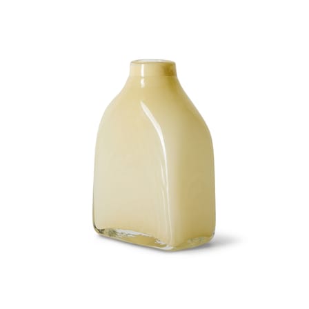 Vase Atelier Medium verre beige / H 23 cm - HK LIVING