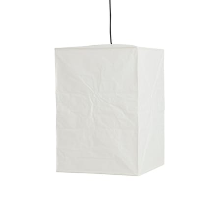 Abat-jour Paper Shade Cube papier blanc / 38 x 38 x H 55 cm - Hay