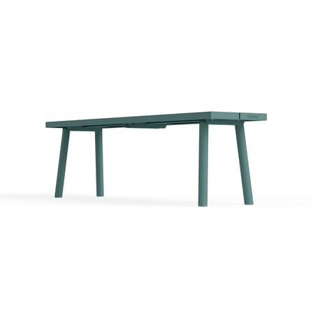 Fred's Bench metal green / L 160 cm - 3 seats - Fatboy