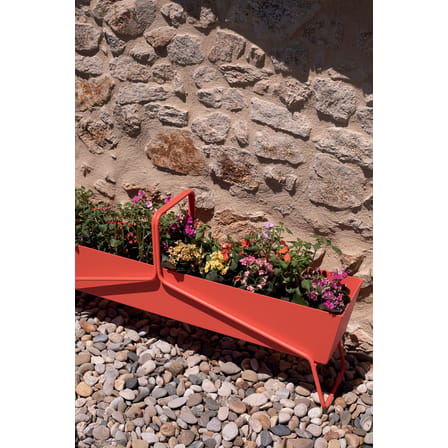 Blumenkasten Basket metall violett lang / L 119 x H 54 cm - Fermob