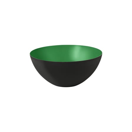 Bol Krenit métal vert / 60 cl - Ø 16 x H 7,1 cm / Herbert Krenchel, 1953 - Normann Copenhagen