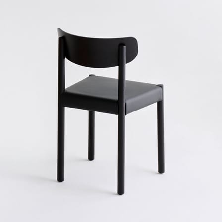 Chaise rembourrée Pack 11 / Dossier contreplaqué - Hay