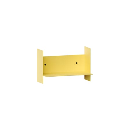 Étagère Pli métal jaune / L 30 x P 15 cm - TIPTOE