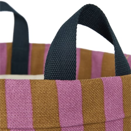 Korb Rond textil bunt / H 47 cm - NOBODINOZ