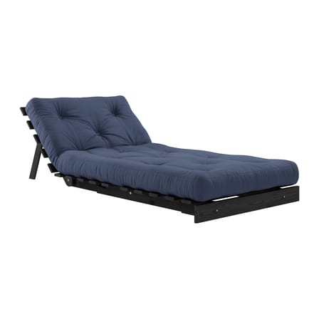 Fauteuil convertible Roots / Dormeuse & lit d'appoint - 3 positions / Structure noire - KARUP DESIGN