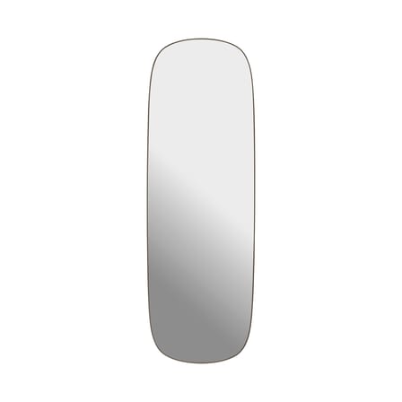 Miroir mural Framed XL métal beige / 150 x 50 cm - Muuto