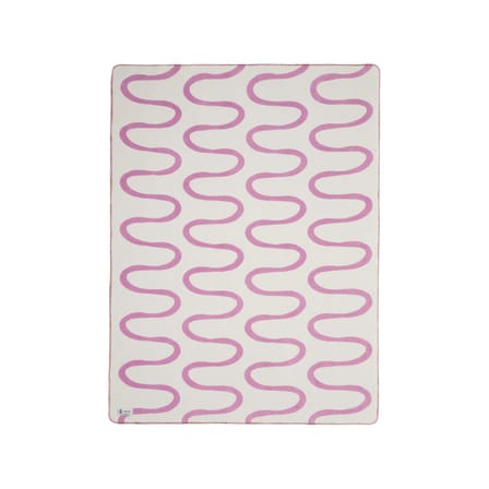 Plaid Swirl violet / 150 x 200 cm - NOO.MA
