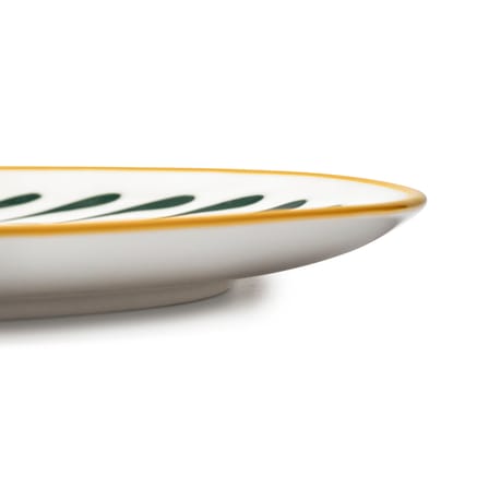 Bazaar Plate ceramic yellow / Set of 4 - Ø 26.5 cm - Serax