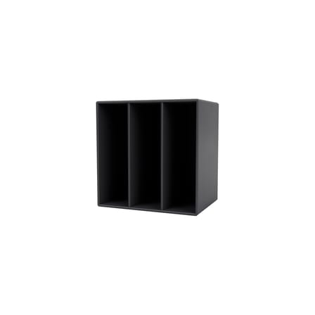 Rangement mural Montana Mini 1104 bois gris / 3 diviseurs - 35 x 35 x P 25 cm - MONTANA