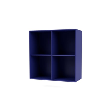 Rangement mural Show bois bleu / L 69,6 x P 30 x H 69,6 cm - MONTANA