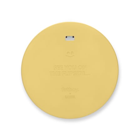 Specchio murale Mirage materiale plastico giallo Halo / Vetro colorato - Ø 60 cm - Fatboy