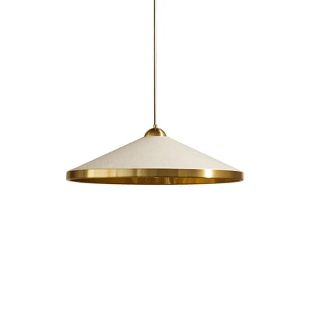 Suspension Songe tissu blanc / Ø 60 cm - Maison Sarah Lavoine