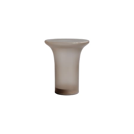 Table d'appoint Trumpet Tall verre gris / Ø 35 x H 40 cm - 101 COPENHAGEN