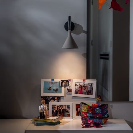 Applique Aplomb Mini / Ciment - Foscarini