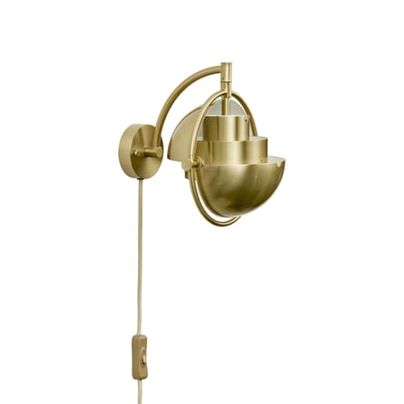 Applique avec prise Multi-Lite métal / Modulable & orientable - Louis Weisdorf, 1972 - Gubi