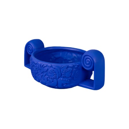 Centre de table Magna Graecia céramique bleu / 40 x 25 x H 20 cm - Terre cuite - Seletti