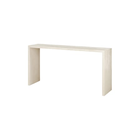 Elements Console composite material white / L 150 x D 40 x H 85 cm - Microcement - Ethnicraft