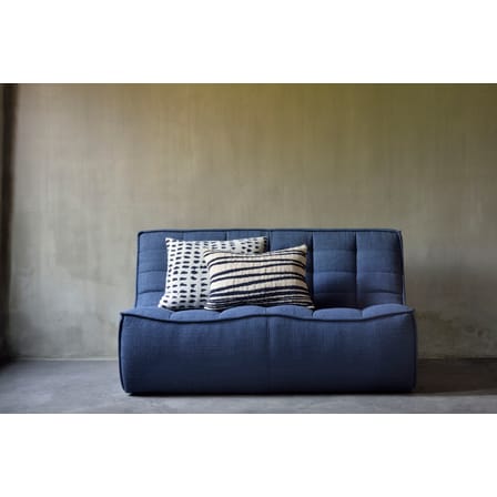 Coussin White Stripes tissu blanc / 60 x 40 cm - Ethnicraft