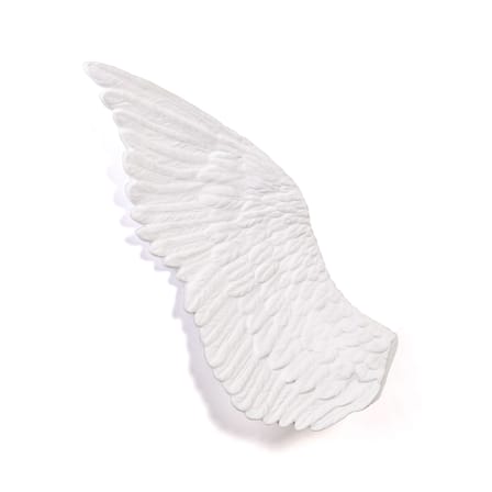 Décoration Memorabilia Mvsevm céramique blanc / Aile droite (vue de dos) - H 80 cm - Seletti