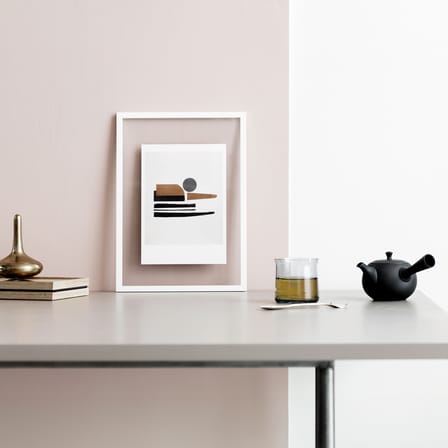 A3 Frame metal white / 31.7 x 44 cm - MOEBE