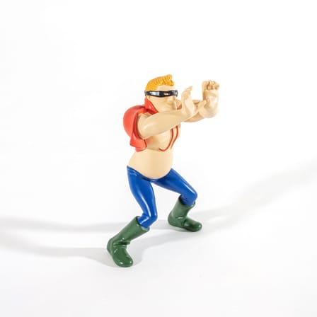 Lampe de table Circus Abatjour - Super Jimmy tissu rouge - Seletti