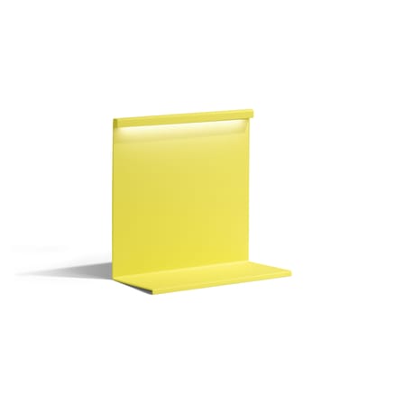 Lampe de table LBM LED métal jaune / L 22,5 x H 22 cm - Hay