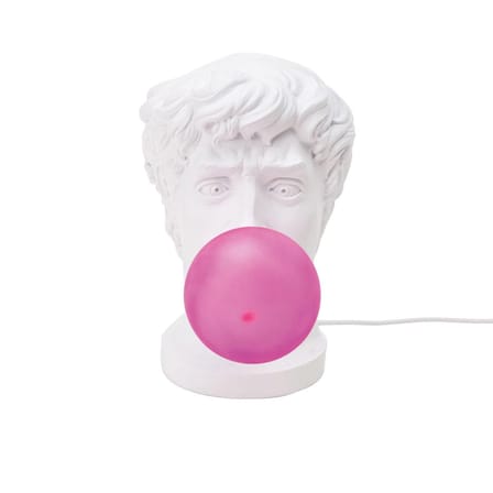 Lampe de table Wonder blanc / H 40 cm - Résine - Seletti
