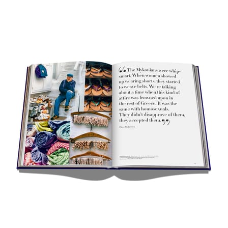 Livre Mykono Muse / Langue Anglaise - Editions Assouline