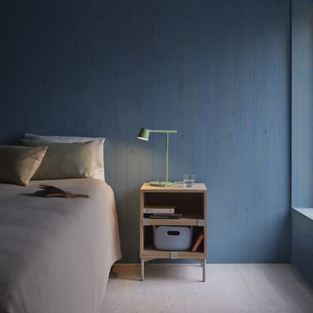 Panier Restore tissu gris / 28 x 28 cm - Bouteilles plastique recyclées - Muuto