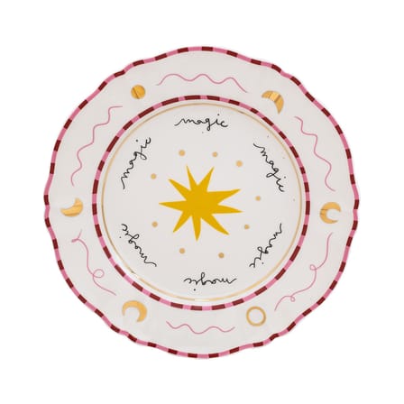 Piatto Il frutto della passione - Star ceramica rosso / Ø 26,5 cm - Bitossi Home