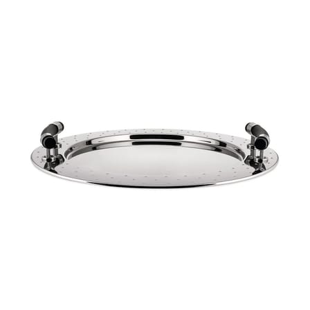 Plateau Graves métal noir / Ø 48 cm - Alessi