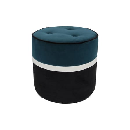Pouf Léo Small / Ø 42 x H 40 cm - Velours - Maison Sarah Lavoine