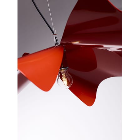 Suspension Papavero Large métal rouge / Ø 90 cm - Opinion Ciatti