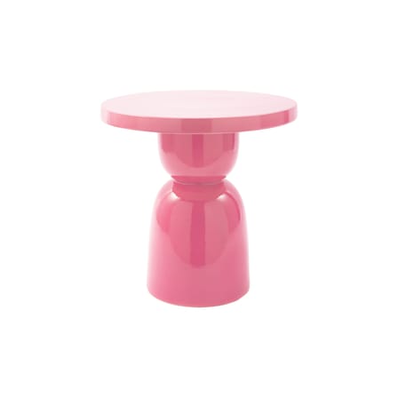 Table d'appoint Pawn céramique rose / Ø 40 x H 40 cm - POLSPOTTEN