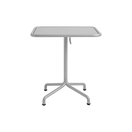 Table rectangulaire Deville métal gris / 60 x 70 cm - Hay