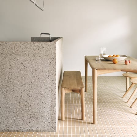 Table rectangulaire PI bois naturel / 180 x 90 cm - 8 personnes - Ethnicraft